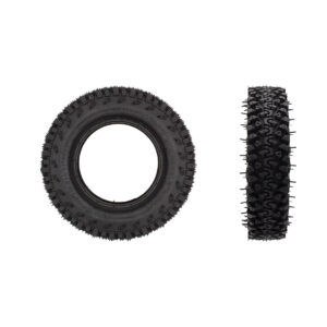 black 7 inch mud plugger tyre