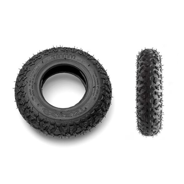 black 8 inch primo striker treads tyre