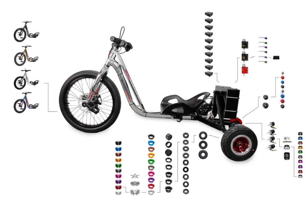 DRT × ELECTRIC TROPHY SHOT SET UP Dirt-E-Trike - Trampa - The world leading brand of Electric